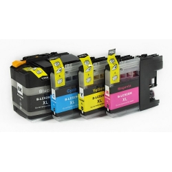4x TUSZ BROTHER LC529BK LC525Y LC525M LC525C XL do DCP-J100 DCP-J105 MFC-J200