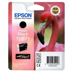 Epson oryginalny tusz C13T08714010, photo black, 11,4ml, Epson Stylus Photo R1900